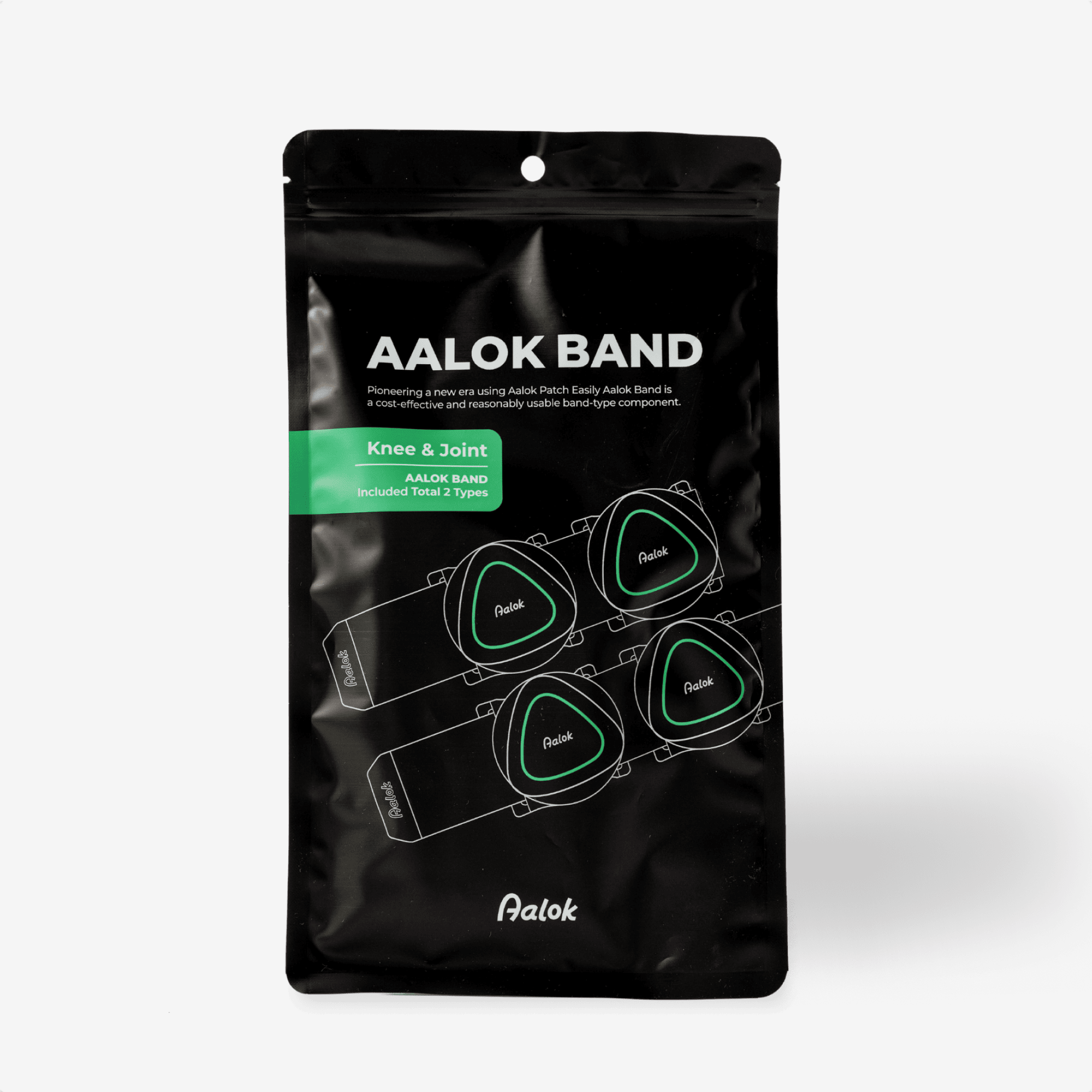 AALOK BAND KNEE & JOINT Ремни для крепления патчей двойные