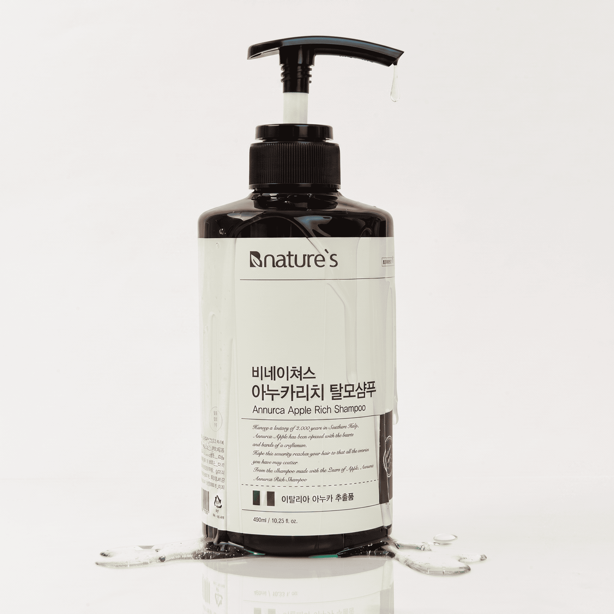 Шампунь для укрепления и восстановления волос 480ml NATURE'S ANNURCA APPLE RICH SHAMPOO
