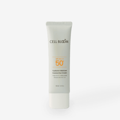 CELL BLOOM HYALURON MOISTURE ESSENCE SUN CREAM Солнцезащитный крем-эссенция для лица и тела SPF 50, 50ml