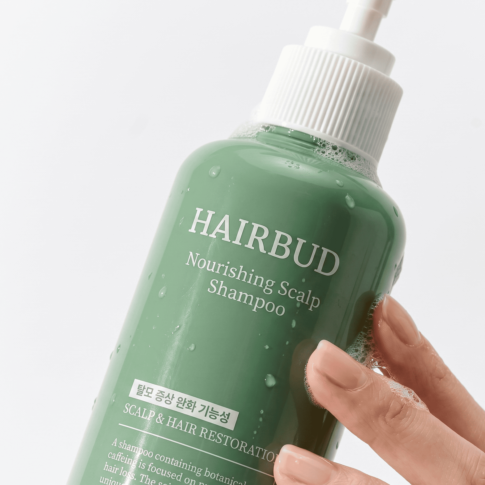 Шампунь бессульфатный для роста и объема волос 300ml AALOK HAIRBUD NOURISHING SCALP SHAMPOO