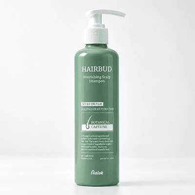 Шампунь бессульфатный для роста и объема волос 300ml AALOK HAIRBUD NOURISHING SCALP SHAMPOO