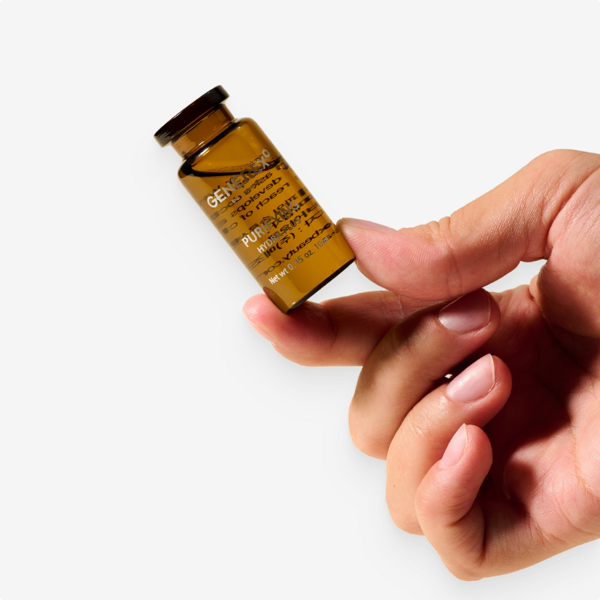 GENEREX PURIFYING SOLUTION AMPOULE HYDRA PLUS Очищающая успокаивающая ампула с функцией ANTI-POLLUTION 10ml*2