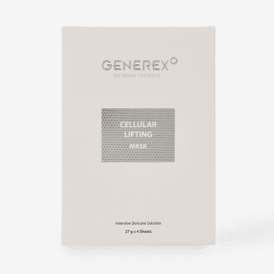 GENEREX CELLULAR LIFTING MASK Биоцеллюлозная лифтинг маска (4 шт. х 27 г)