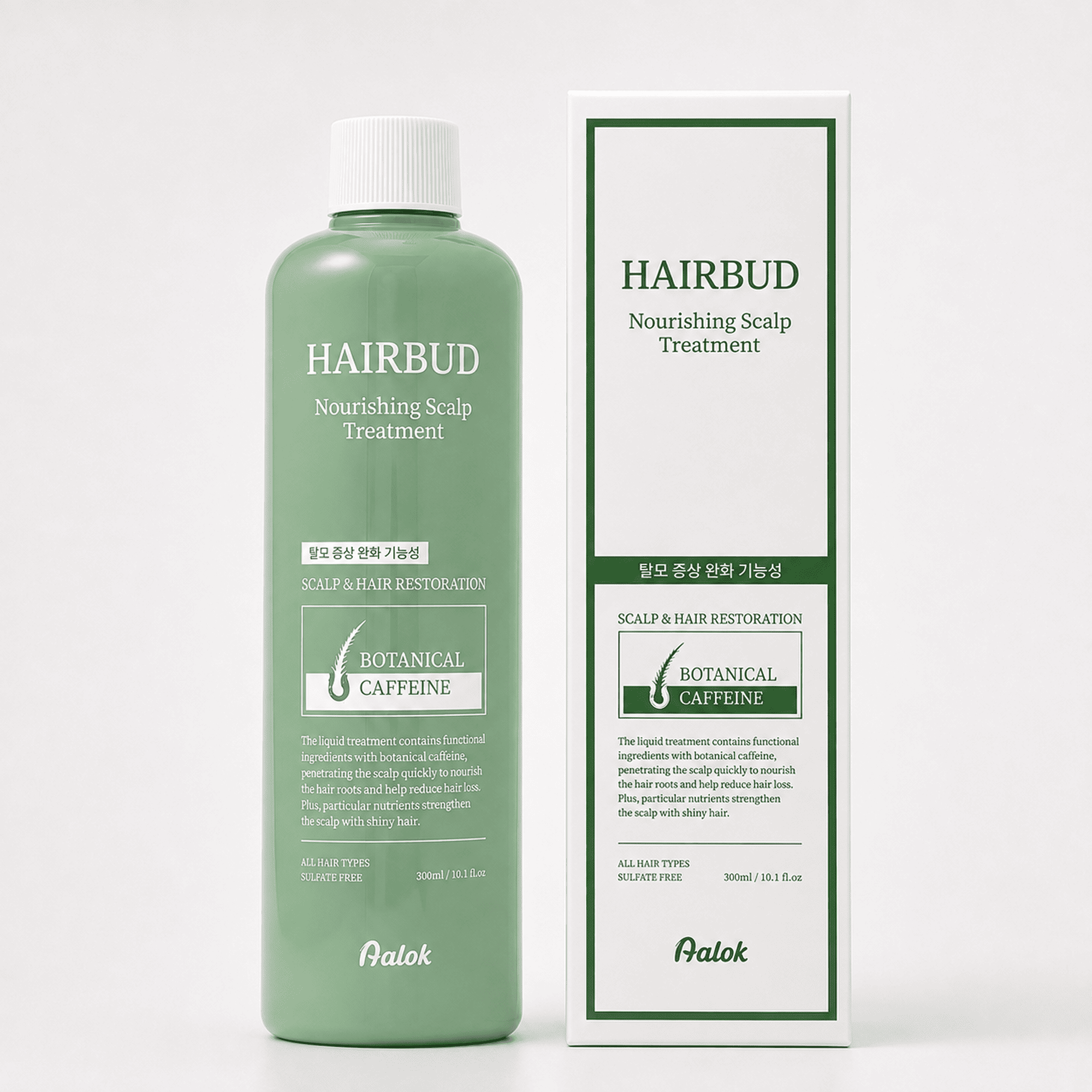 Кондиционер тритмент 300ml AALOK HAIRBUD NOURISHING SCALP TREATMENT