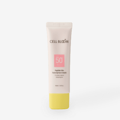 CELL BLOOM PEPTIDE VITA TONE UP SUN CREAM Солнцезащитный BB крем для лица SPF 50, 50ml
