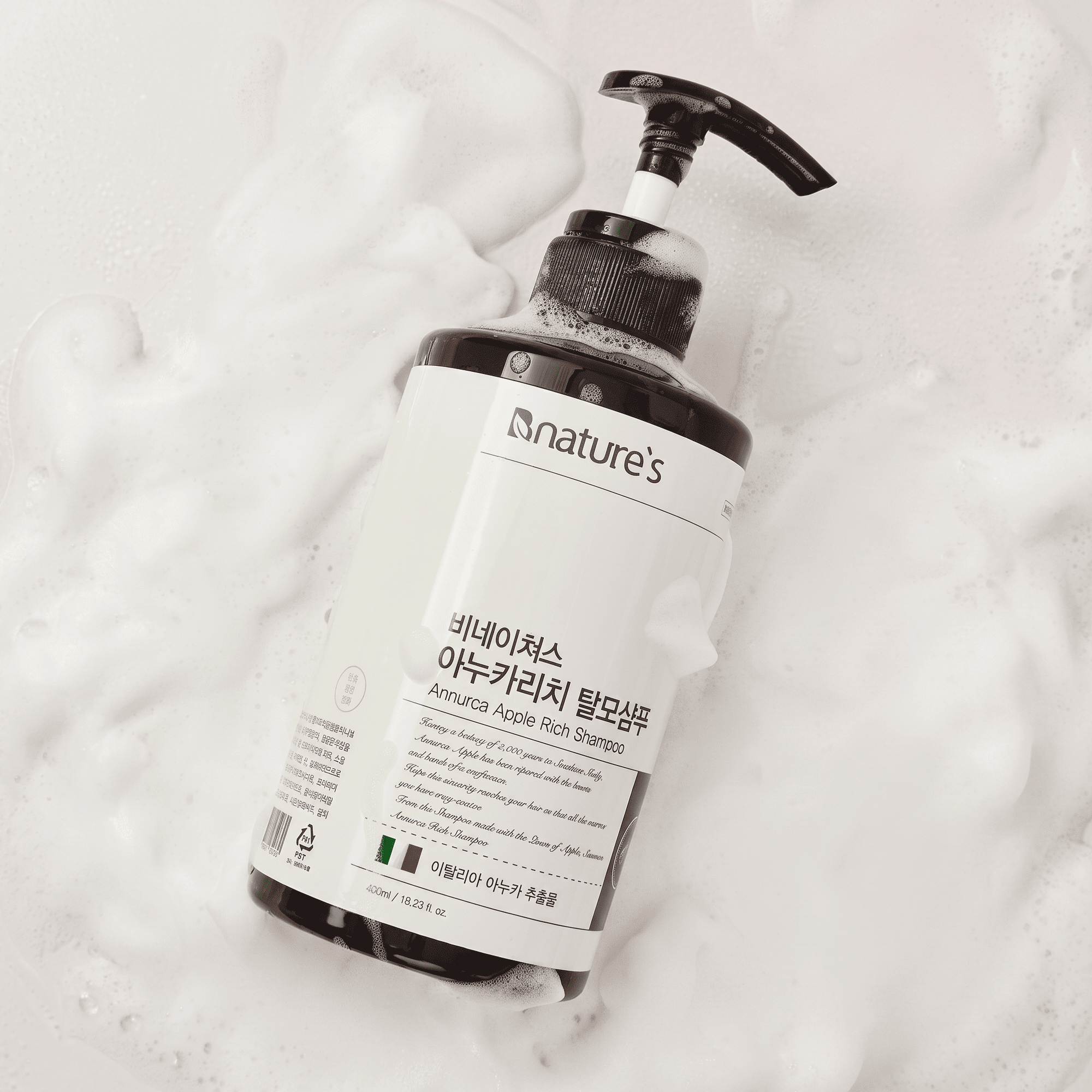 Шампунь для укрепления и восстановления волос 480ml NATURE'S ANNURCA APPLE RICH SHAMPOO